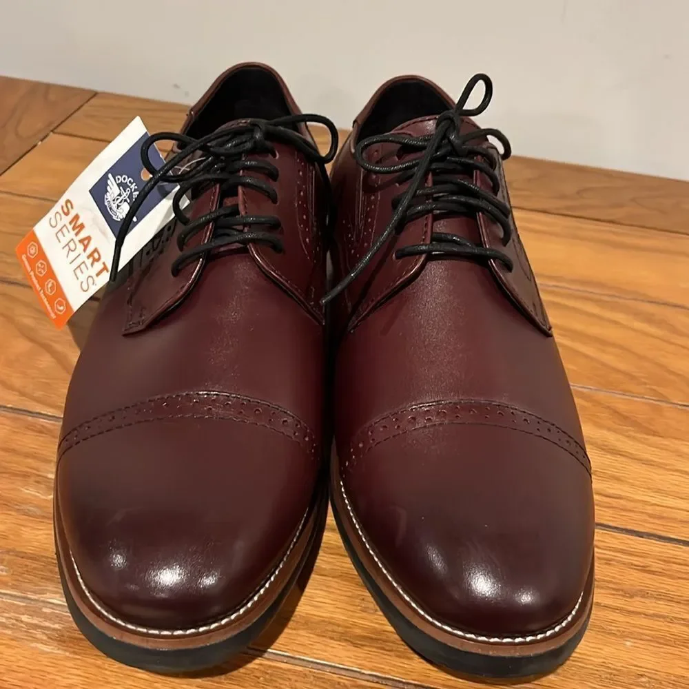 Dockers Men’s Beecham Leather Oxford Shoes Size 10.